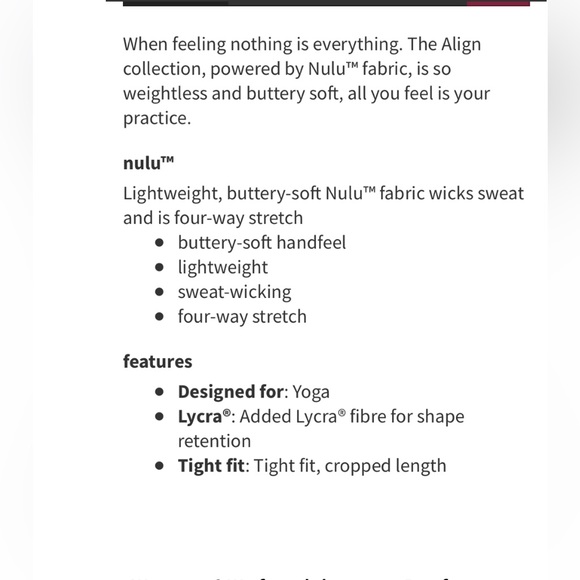 Lululemon Align T-Shirt Diamond Dye Lunar Rock True Navy Size 8 - Picture 6 of 15